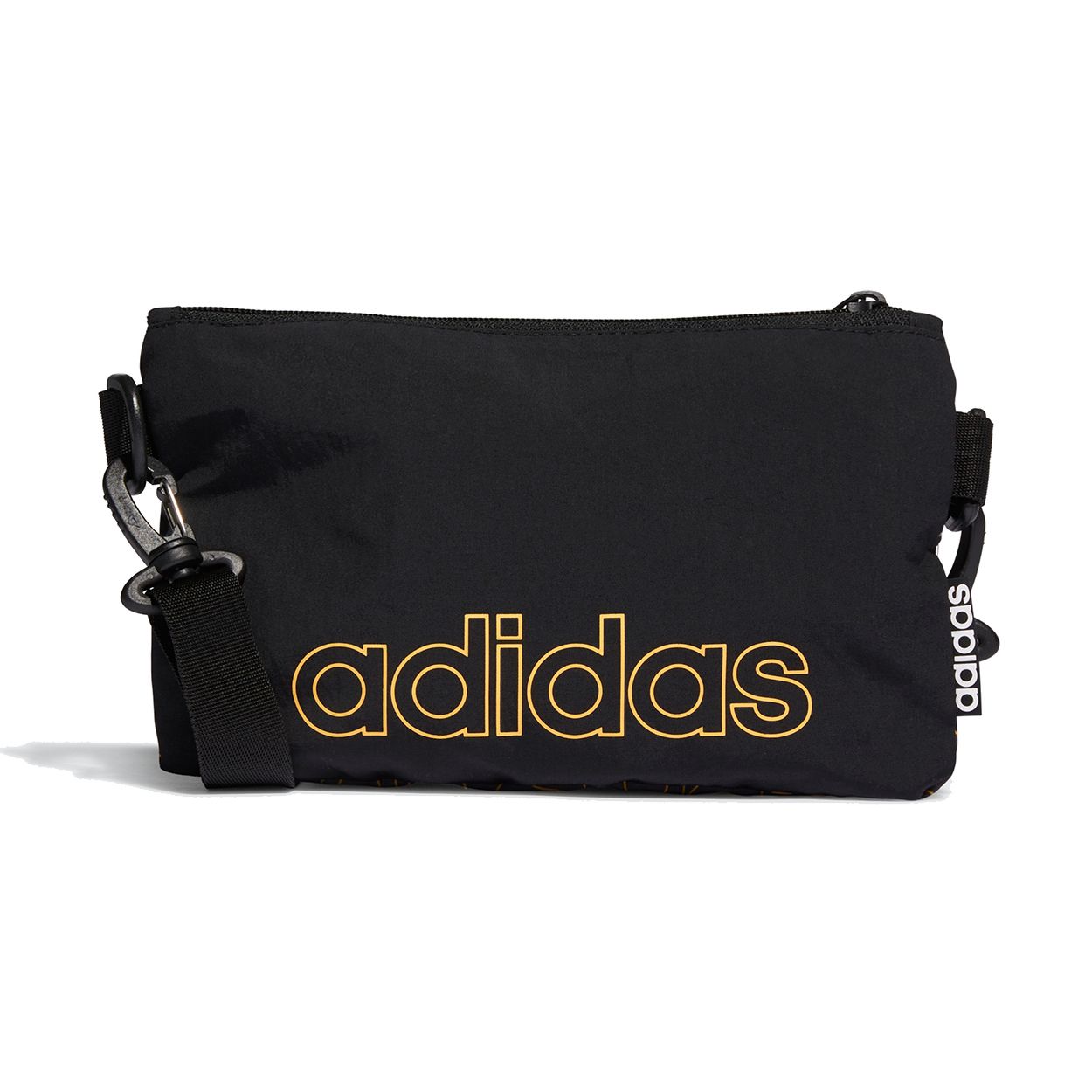 Adidas Neo Clsc Satchel Sports Nylon Shoulder Crossbody Bag Regular Unisex Couple Unisex bags Black H35674 MISC