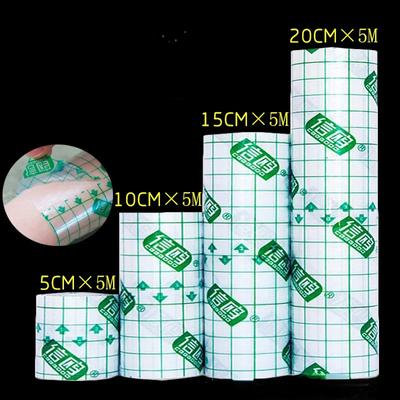 1 Rolle Transparent Dressing Klebebandage Wasserdichte Klare Bandagen Stretch Tape Schwimmen Reisen Outdoor Camp Notfall-Kits