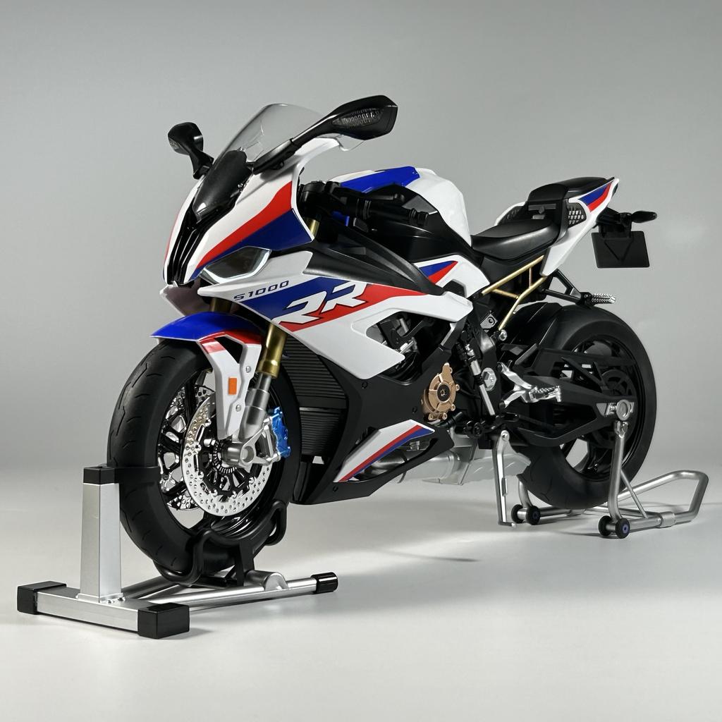 Spray 1/6 BMW S1000RR Alloy Metal Diecast Motorcycle Car Models Toys Home Decoration Collectibles Children's Toy Birthday Gifts
