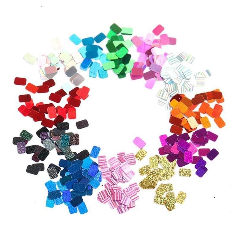 Laser Shiny Nail Art Sequins Holographic Nail Charms New Nail Glitter Flakes  French Manicure