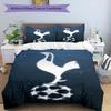 Tottenham Hotspur F.C Design Muster Bettbezug-Set – enthält 1 Bettbezug und 2 passende Kissenbezüge Schlafzimmerdekoration Weihnachtsgeschenke