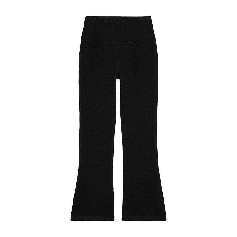 Pantalon Évasé Stretch Taille Haute pour Femme - Élégant, Confortable et Polyvalent pour l'Automne et l'Hiver