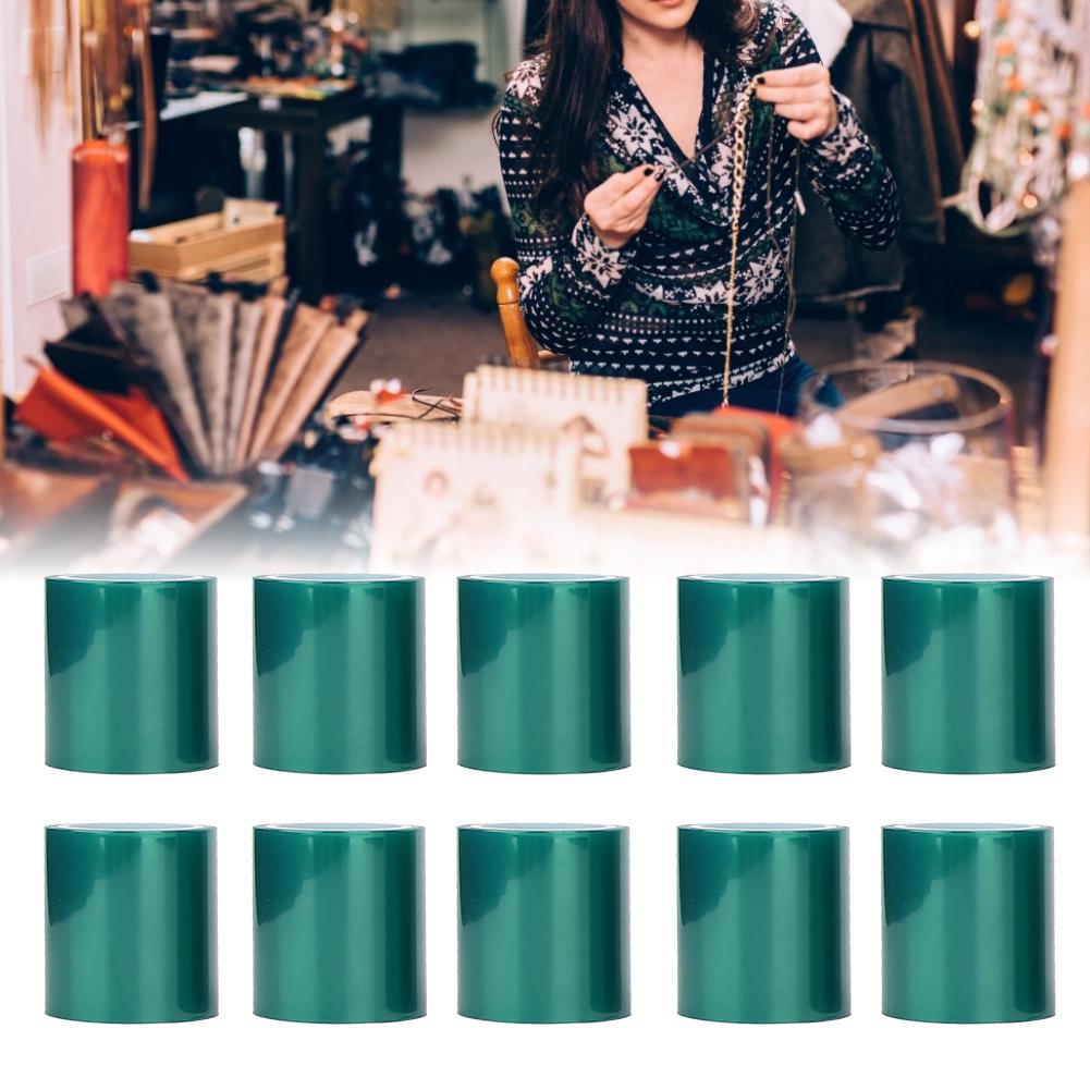 10pcs Epoxy UV Resin Craft Paper Tape DIY Jewelry Open Bezel Setting Helper