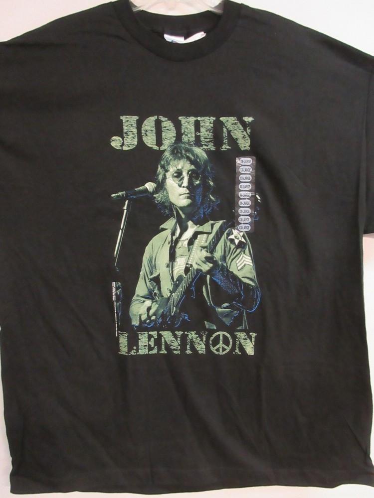 

JOHN LENNON OFFICIAL MERCH PEACE ARMY BAND CONCERT MUSIC 2XL / XXL Unisex T-Shirt XXL