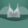 Summer Bra Women's Full Cup Bra Women's Thin Bra Summer Plus Size Gathered Bra Anti Sagging