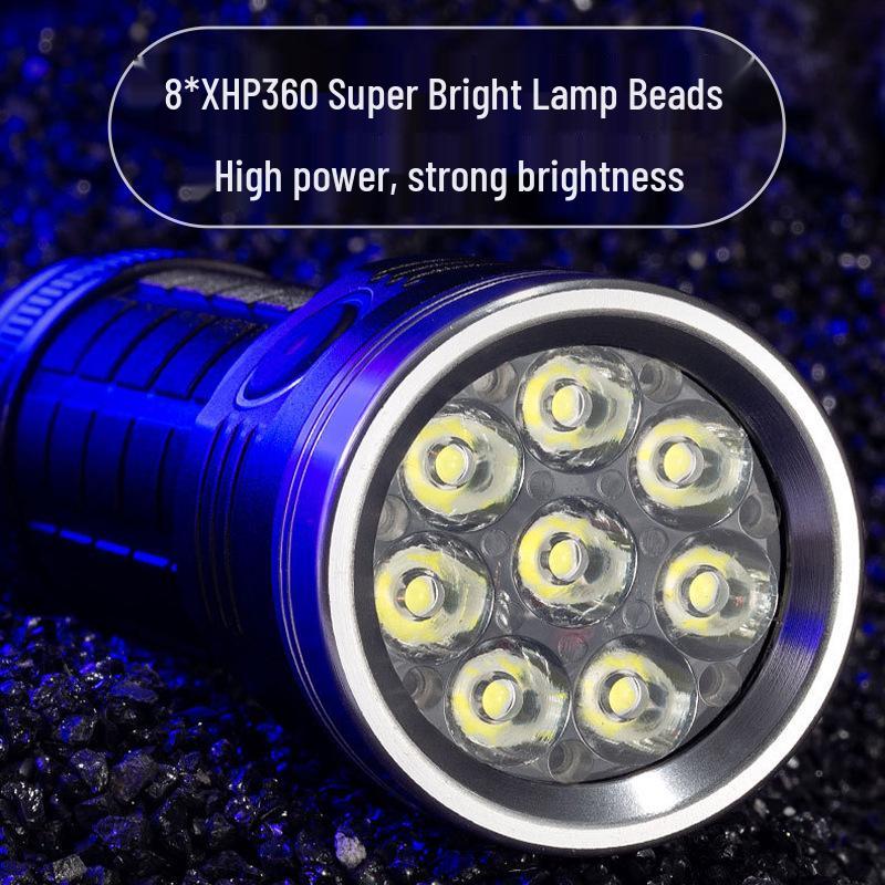 Rechargeable Ultra-Bright Portable Flashlight for Outdoor Climbing