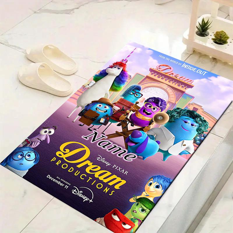 Custom 1Pc Inside Out Emotions Rug Office Carpet Indoor Outdoor Entrance Doormat Nonslip Soft And Comfortable Living Room D91681