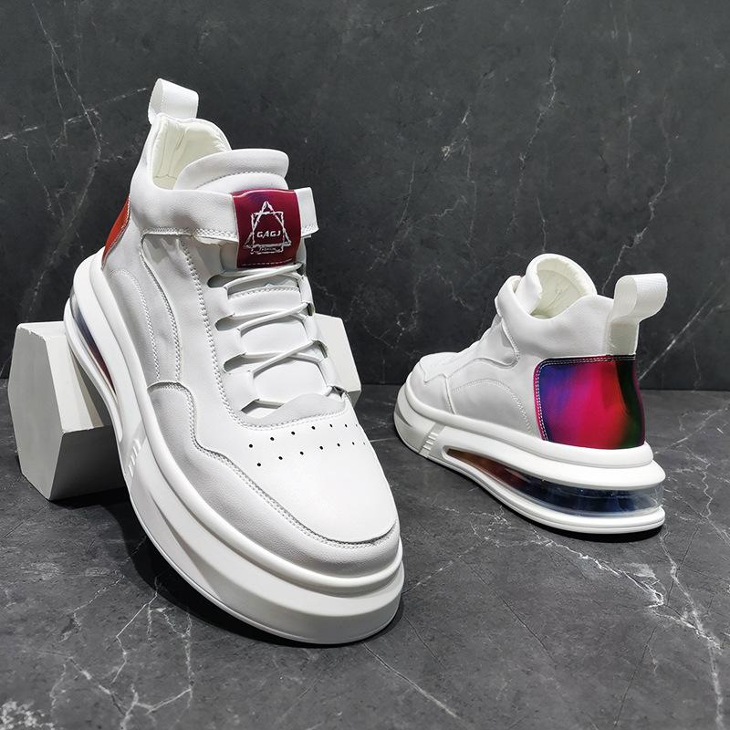 Board shoes men's casual air cushion soft sole white shoes one pedal fashion trendy shoes personalized matching Wenzhou men's shoes