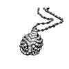 Nine-headed Flame Iron Scorpion Buddha Bead Necklace Pendant Tiantie Hardware Niang Pulling Iron Scorpion Body Protection Pendant