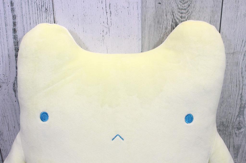 Fluffy Ham Stuffed Toy Medium Yellow