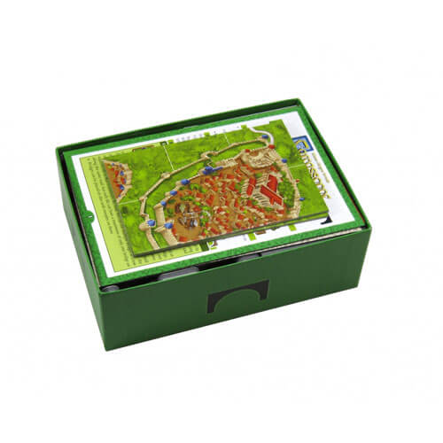 Inserções de jogo de espaço dobrado Carcassonne