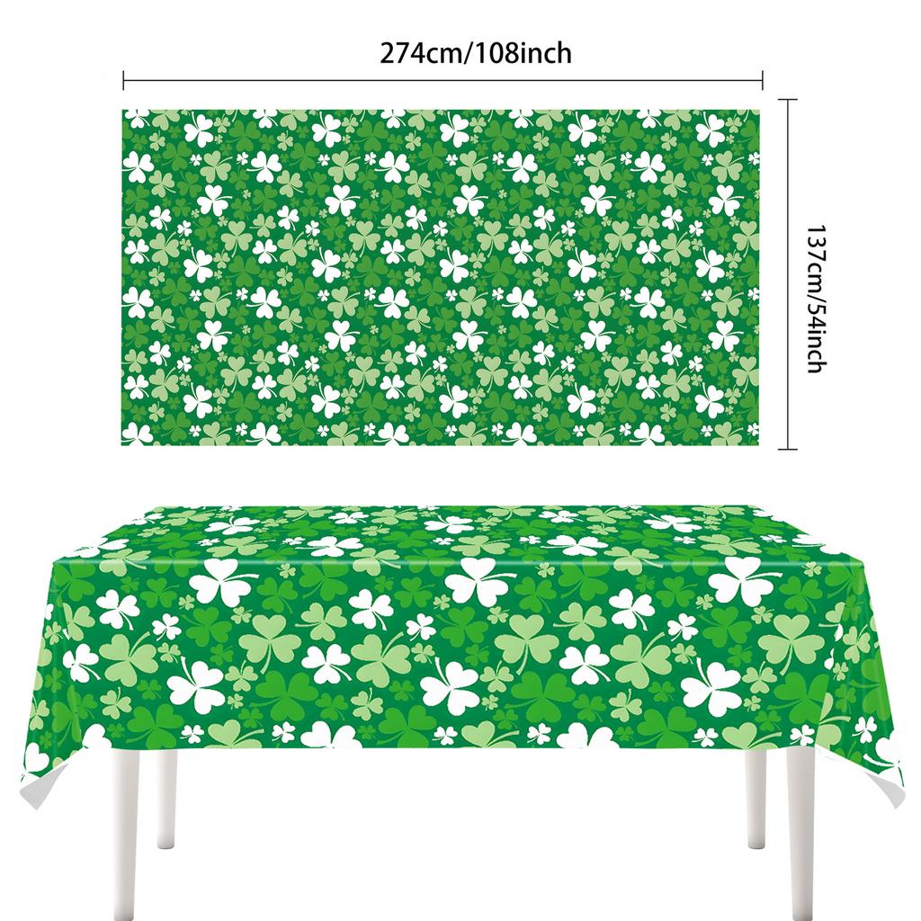 St. Patrick'S Tablecloth Party Decorative St. Patrick'S Tablecloth Theme Decorative Tablecloth Tablecloth