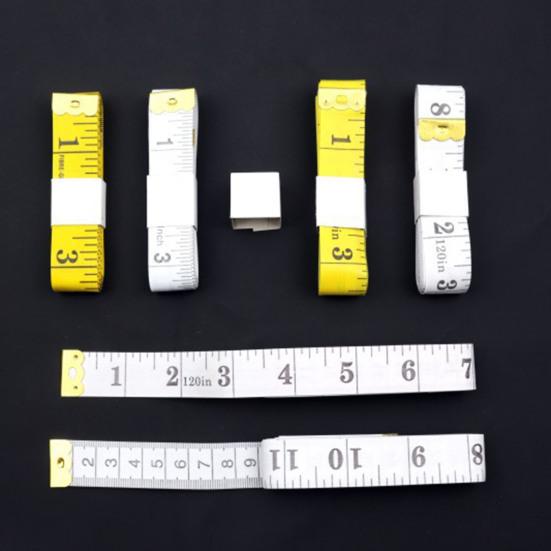 3Pcs 1.5M/60-inch Double-sided Tape Measure Mini Soft Measuring Tape Portable Tailor Sewing Cloth Weight Loss Body Measuring Tape Flexible Ruler Tape