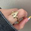 Personality Heart Ring Exquisite Finger Charm Fashion Vintage Jewelry Gift  For Women