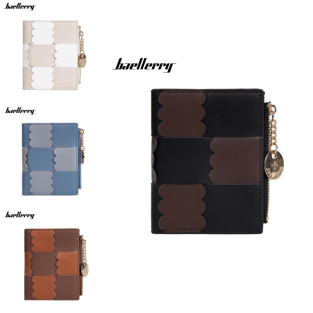 Short Wallet For Women With Card Slots And Waterproof Pu Material For Daily Use