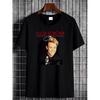 Camiseta Icónica con Logo Firmado de Jason Donovan, Cantante-Compositor Australiano de los 90 - Blanca con Estampado del Nombre en Rojo y Azul, Ropa Urbana Casual Unisex,