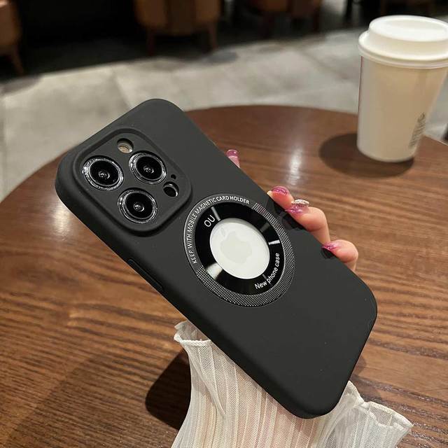 Ochrana fotoaparátu Tekutý silikonový kryt na telefon pro iPhone 14 13 12 Pro Max 14 Plus 14pro Max Nárazuvzdorný Bezdrátové nabíjení Měkký kryt