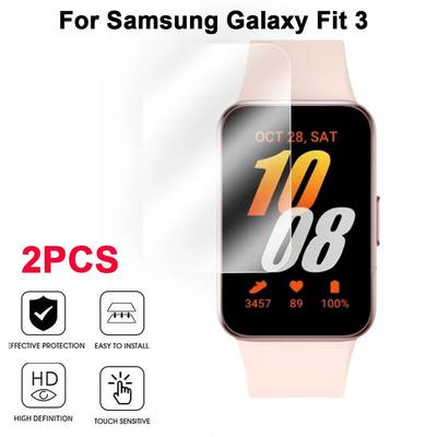 2 Pezzi Proteggi Schermo TPU Antigraffio Pellicola Trasparente Nuove Pellicole Protettive per Samsung Galaxy Fit 3