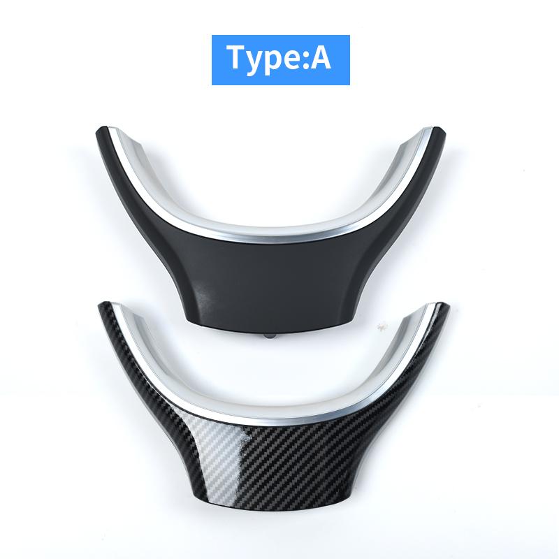 LHD RHD Car Steering Wheel Cover Trim For BMW 5 5GT 6 7 Series F10 F11 F07 F06 F12 F01 F02 2009-2016 Replacement