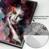 Colorful Woman Portrait Graffiti Art Posters Print Abstract Nordic Girl Canvas Paintings On The Wall Art Pictures for Home Decor