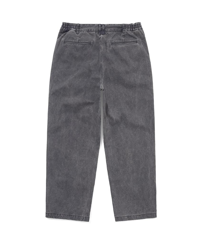THISISNEVERTHAT Double Pleated Wide Pants Navy