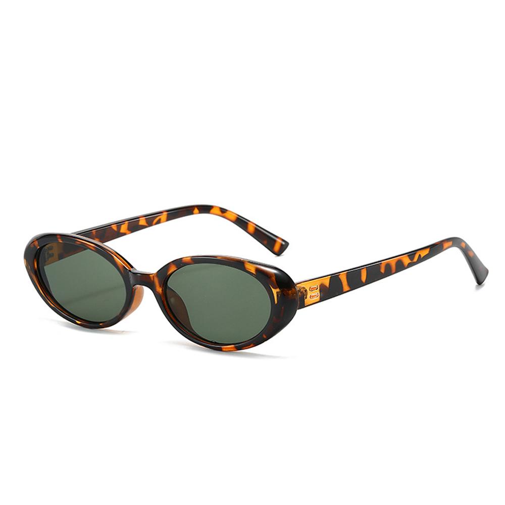 Modne Damskie Okulary Przeciwsłoneczne w Kształcie Owalnym Najnowsza Modna Stylizacja dla Pań Letnie Okulary Przeciwsłoneczne Vintage Styl Markowy Mała Oprawka Okulary do Jazdy