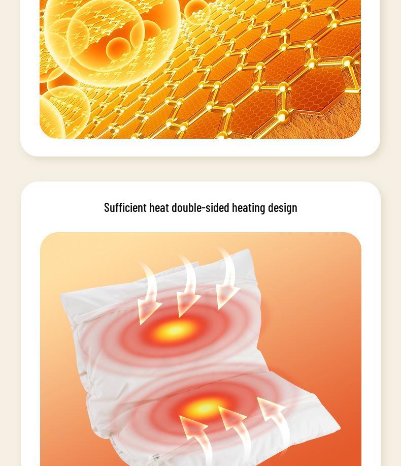 Graphene USB Rechargeable Winter Hand Warmer - Portable, Waterless, Explosion-proof Electric Heater