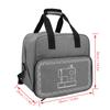 Sewing Machine Bag Large Capacity Durable Practical Multiple Pockets Design Sewing Machine Carrying CaseGray