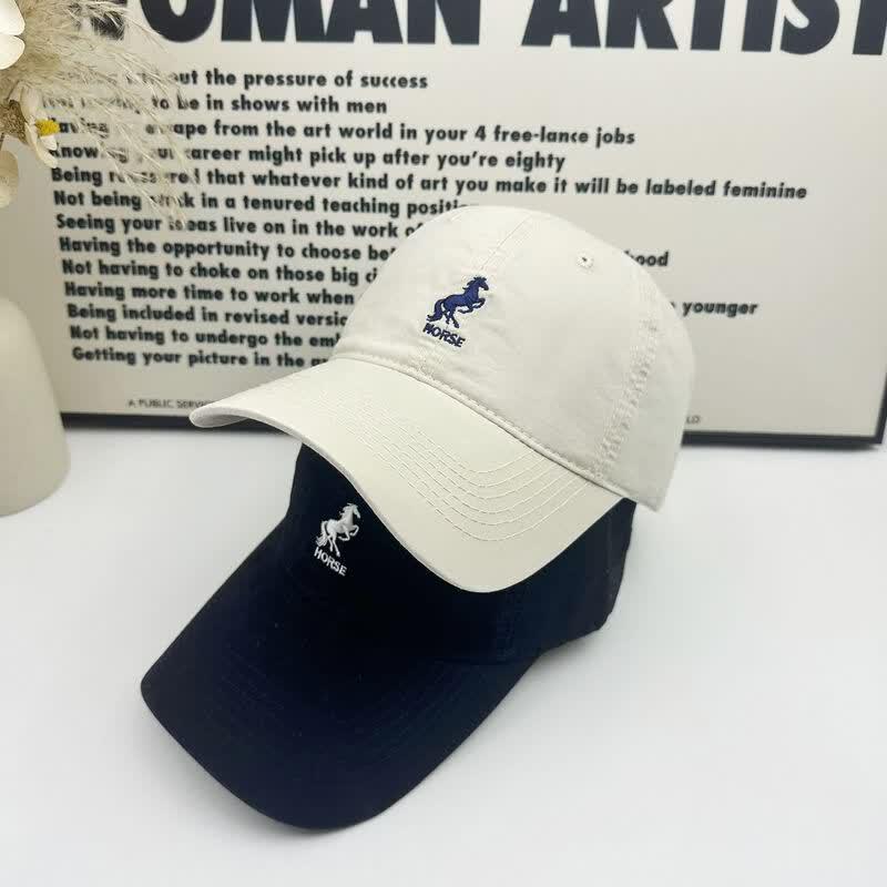 

Galloping Horse Embroidered Baseball Cap