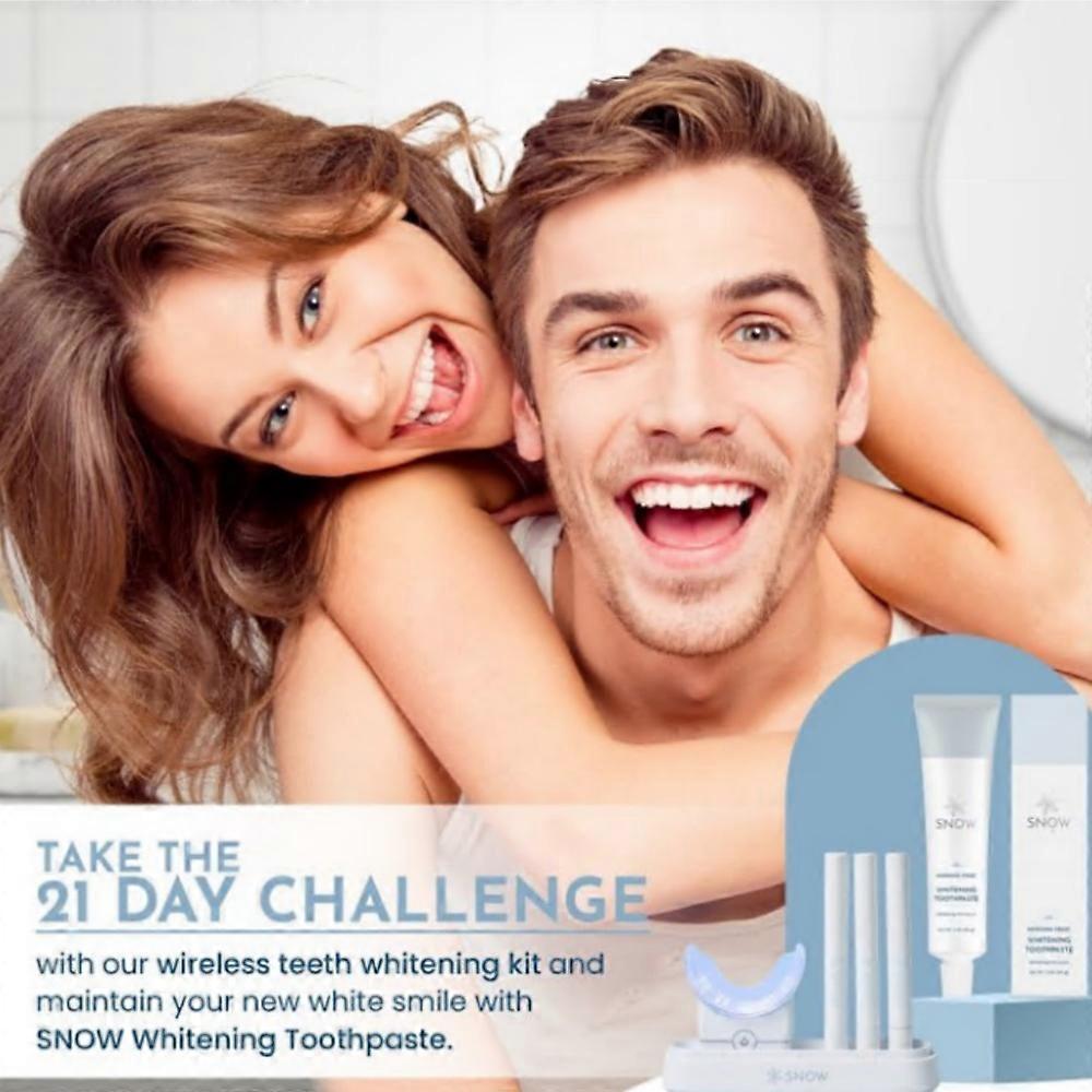 Snow Nanohydroxyapatite Whitening Toothpaste - Oral Care with Kaolin & Nano Hydroxyapatite Toothpaste, Xylitol for Adults - Core 3 Oz