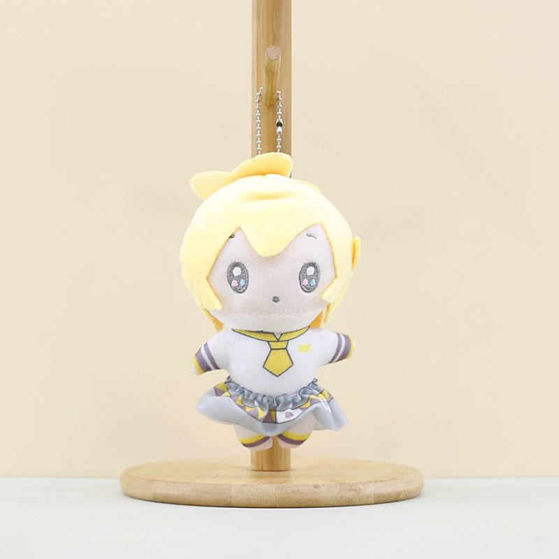 

Ultra Soft Pp Cotton Plush Doll Keychain Ideal Bag Charm For Anime And Cartoon Fans жёлтый