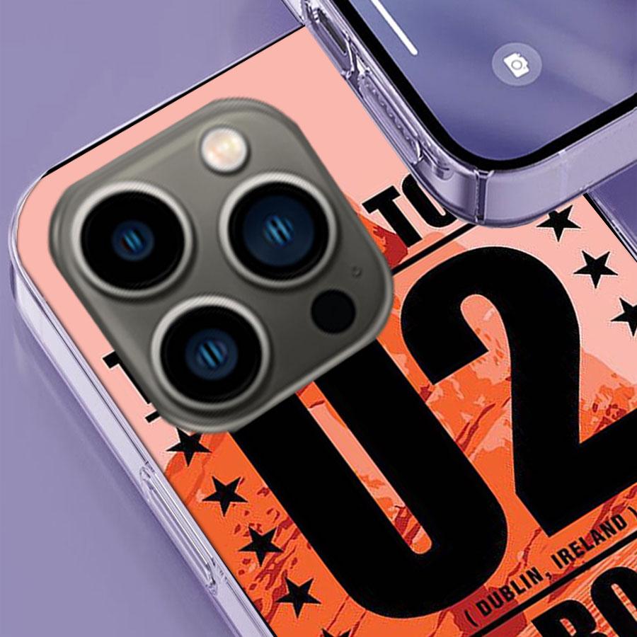 Band U2 Phone Case For Iphone 17 Air 15 Pro 14 Plus 16 Pro Max 12 13 Mini 11 16E X XS Cover Cute Fundas