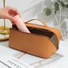 Large Capacity Travel Cosmetic Bag Portable PU Makeup Pouch Women Waterproof Bathroom Washbag Multifunctional Toiletry Kit