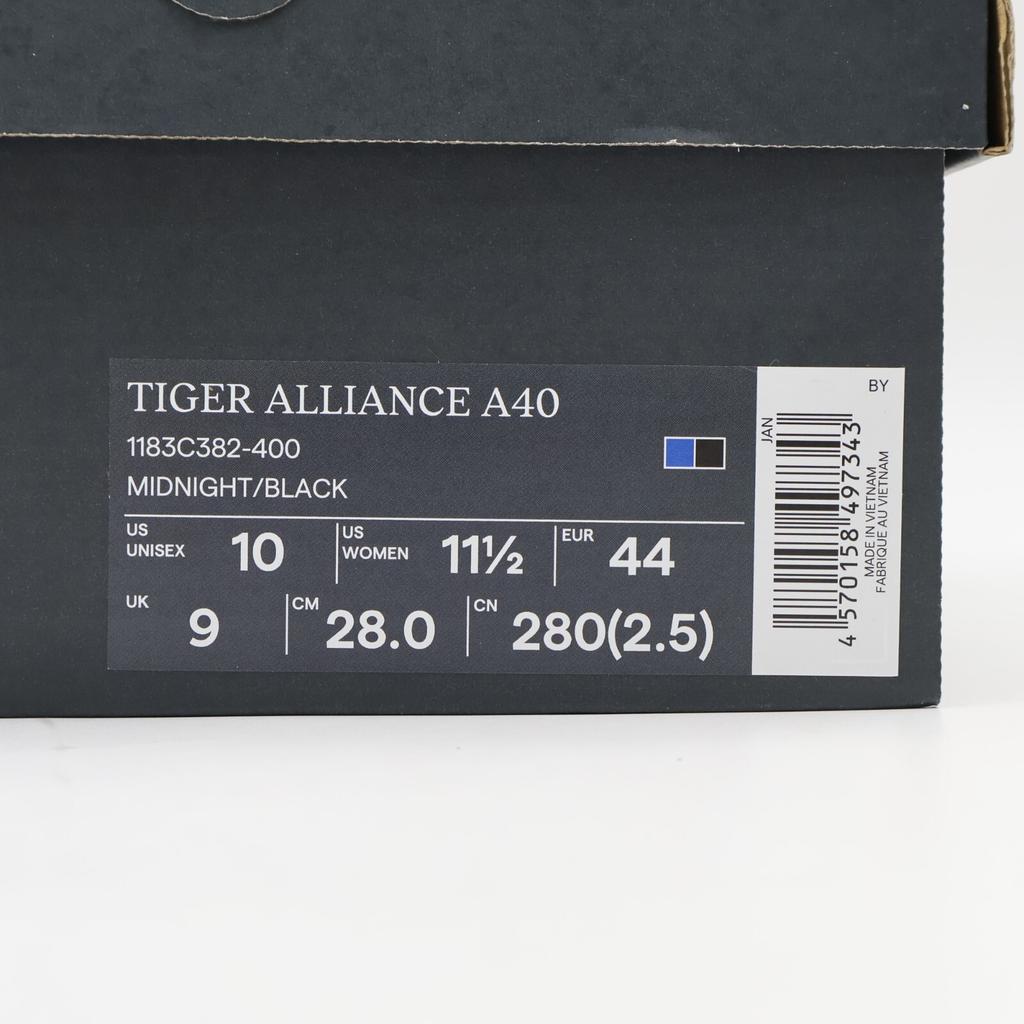 1183C382-400 Onitsuka Tiger Tiger Alliance A40 Midnight Black (Men's)