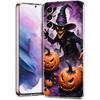 Transparente Handyhülle für Samsung Galaxy S25 S24 S23 S22 S20 S21 FE Ultra S24 S23 S10 S10E Plus Halloween-Stil Muster