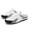 Fashion Trendy Half Slippers Flat Casual Shoes for Men Classic Summer Slippers Mans Flats Concise Men's Sneakers Slip on Male Slippers