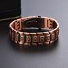 Convex Cross Copper Bracelet Men's Three Rows Magnet Energy Bracelet Fashion Vintage Hand Accessories