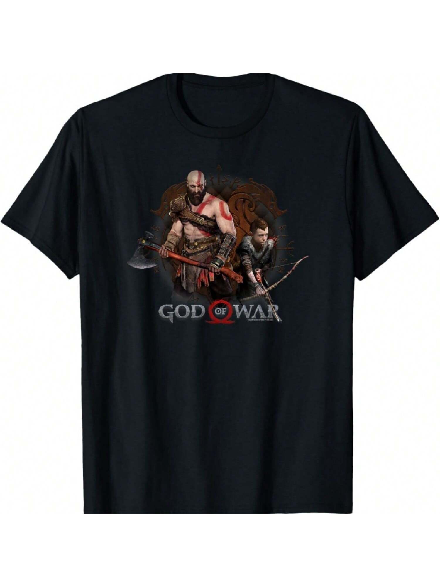 God Of War Kratos And Son Ready T-Shirt T-Shirt S разноцветный