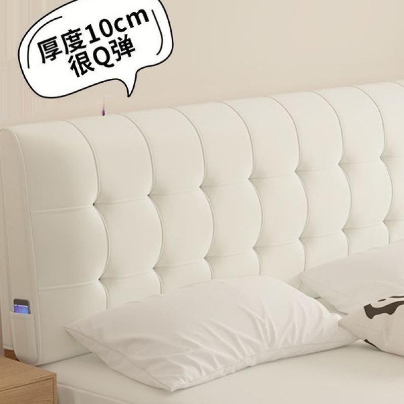 

Сучасна мінімалістична подушка на подвійне узголів я: М яка, знімна та миюча наволочка для спинки татамі 120x60x10 cm