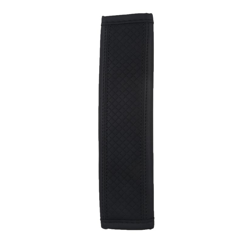 Car Seat Belt PU Leather Shoulder Cover Decompression Comfort Car Accessories Safety Belt Protective Cover