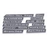12pcs Magnetic Toolbox Labels Reusable 3D Printed Toolbox Drawer   for Steel Tool Boxes Cart Drawers Cabinets