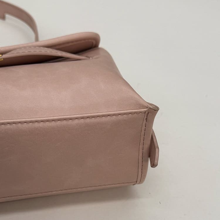 Metal Lock Underarm Bag Women's One-shoulder Crossbody Bag