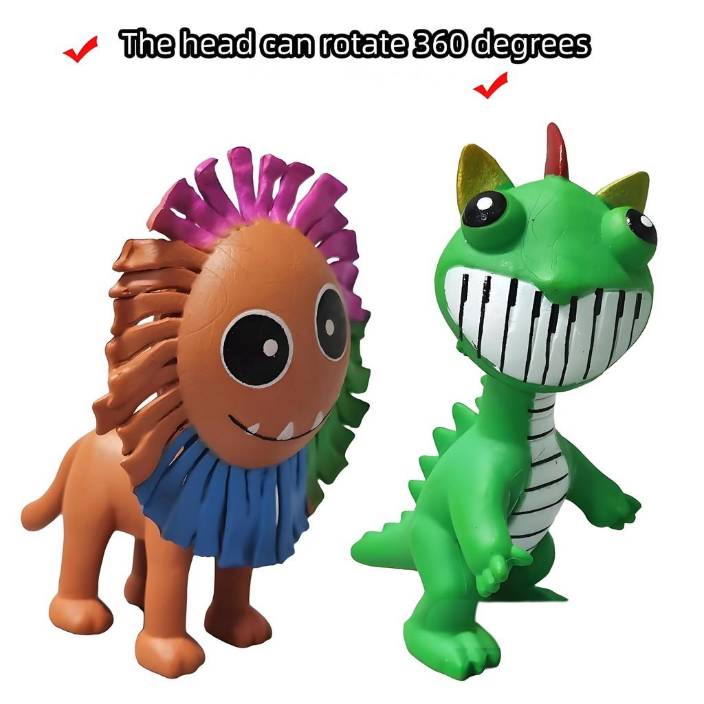 Delightful Pvc Smiling Animal Models For Fun Office Accessories And Playtime Collectibles In Assorted Sizes