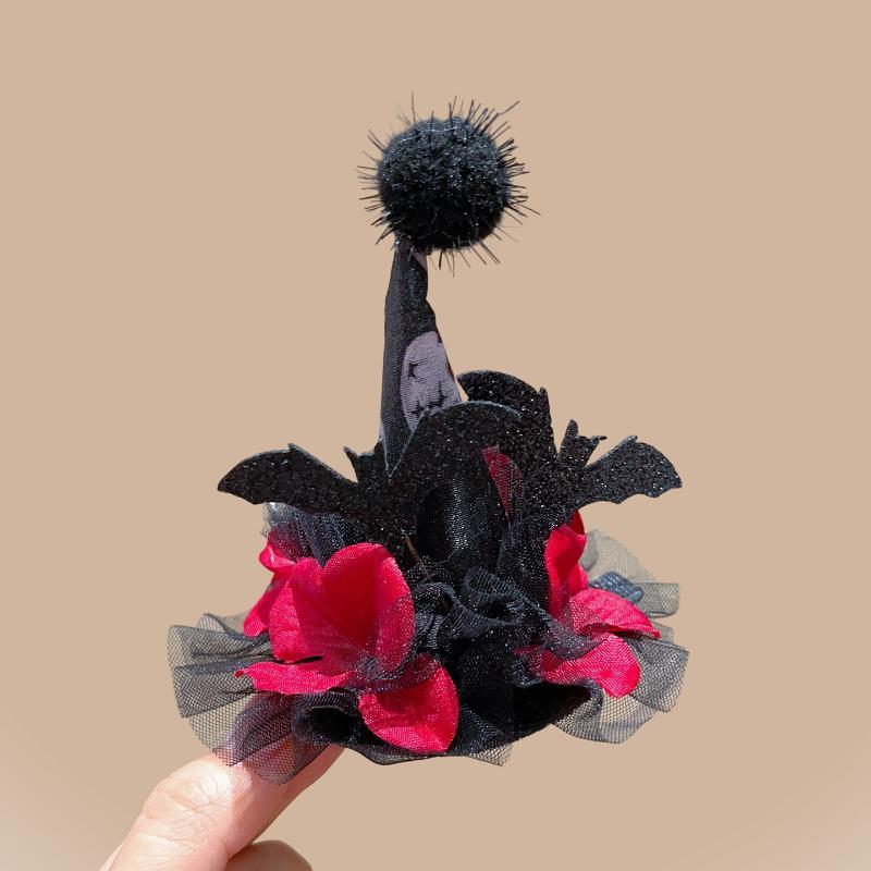 Halloween Decoration Headwear Halloween Party Cosplay Prop Dress Up Mini Hat Horror Skull Bat Hair Hoop Halloween Prop Hat