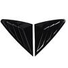 Pair of Rear Side Window Louver Air Vent Left Right Rear Window Shutter Cover Trim Replacement for GLC Coupe C254