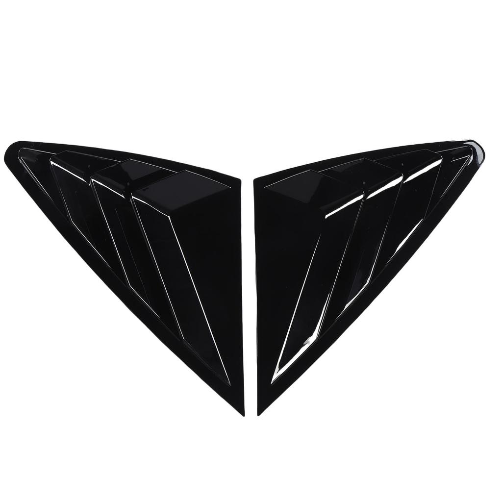 Pair of Rear Side Window Louver Air Vent Left Right Rear Window Shutter Cover Trim Replacement for GLC Coupe C254