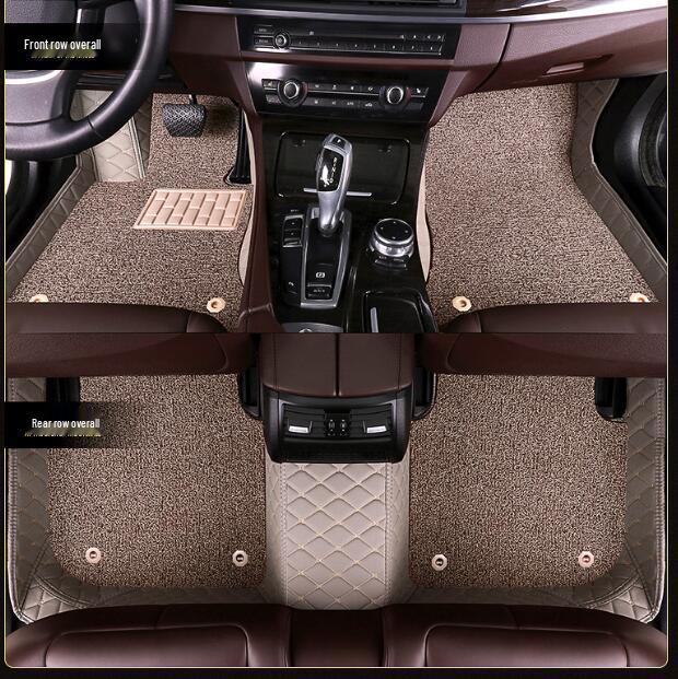 Benutzerdefinierte Sternenhimmel-Fußmatten für Xiaopeng P7 P5 G3 G3i - Vollständige Abdeckung, verdickt, Teppichartiges Seidenring-Design