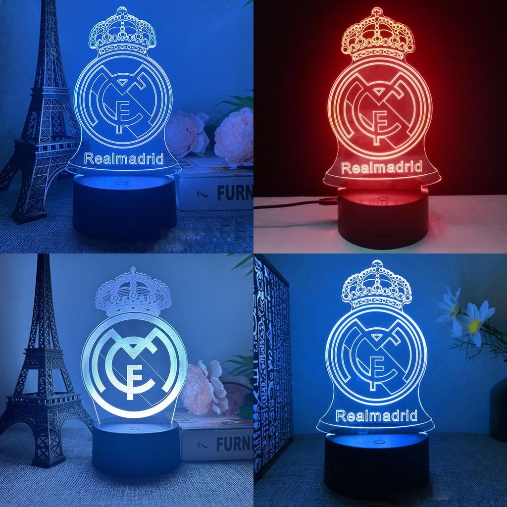 Wekity Led 3d Night Light Illusion Lamp 16 Colour Change Decor Lamp Gifts Kids