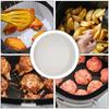 Round Air Fryer Paper 100 Pieces Unbleached Baking Supplies Air Fryer Basket Paper For Home Bakers Birthday Holiday Family