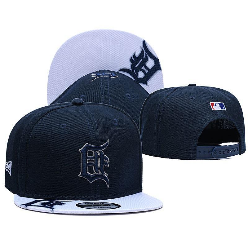 Detroit Tigers Tiger Team Unisex Trendy Duckbill Cap Korean-style embroidery Embroidered baseball cap